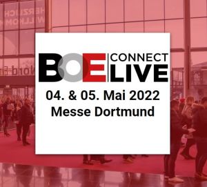 Studieninstitut auf der BOE connect LIVE am 4. und 5. Mai 2022